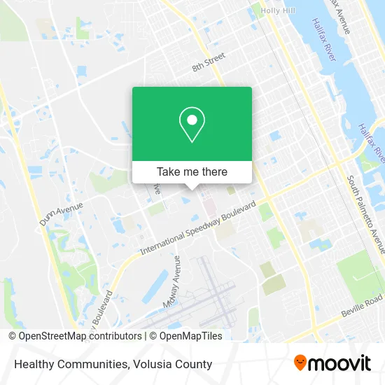 Healthy Communities map