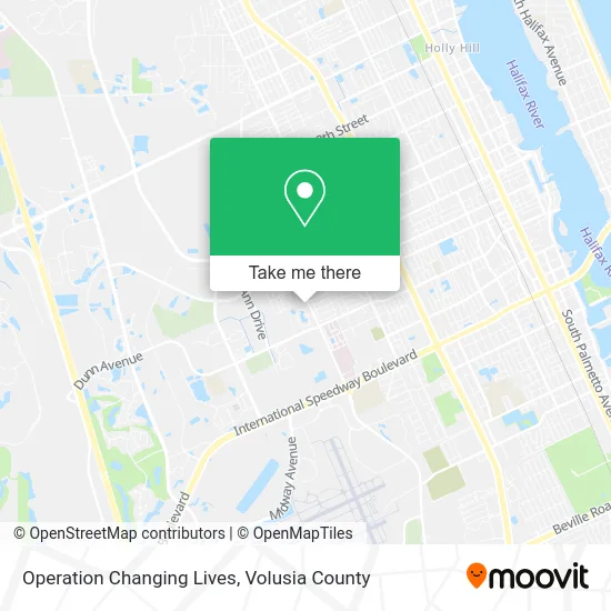 Operation Changing Lives map