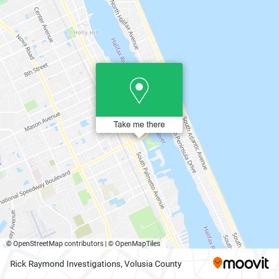 Rick Raymond Investigations map