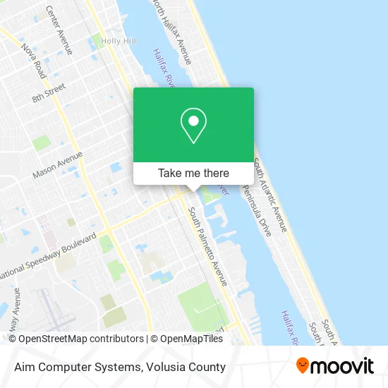 Aim Computer Systems map