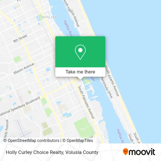 Holly Curley Choice Realty map