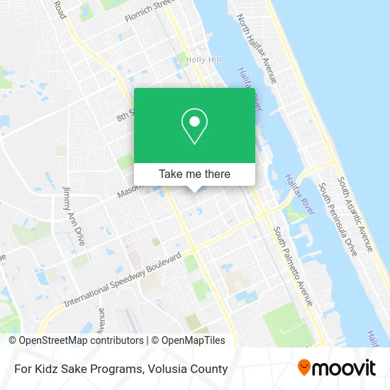 For Kidz Sake Programs map