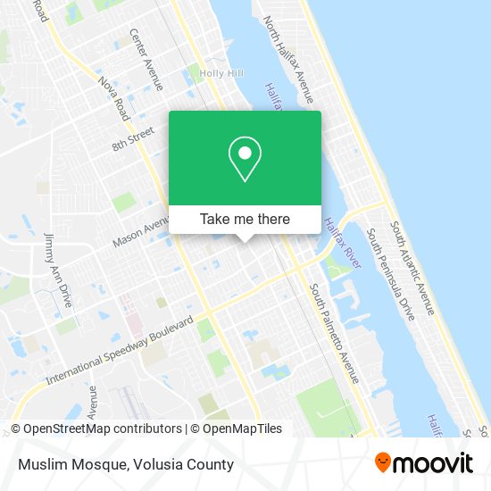 Muslim Mosque map