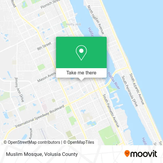 Muslim Mosque map
