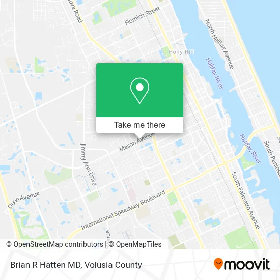 Brian R Hatten MD map