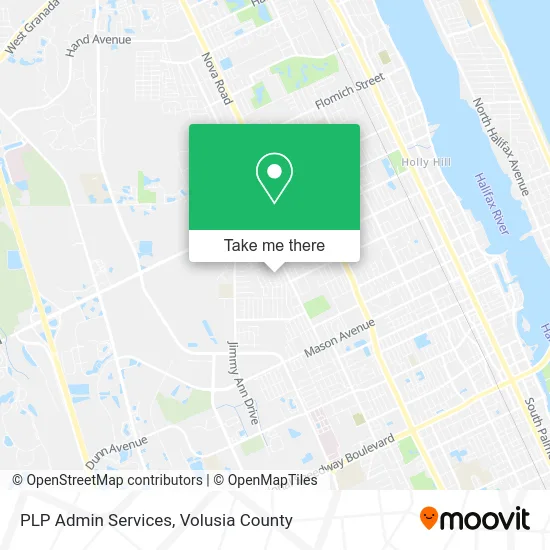 PLP Admin Services map