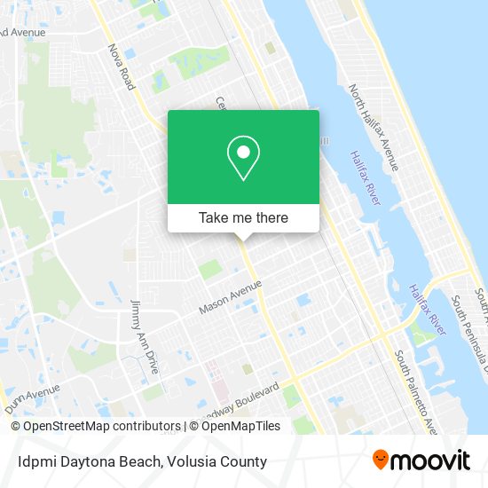 Mapa de Idpmi Daytona Beach