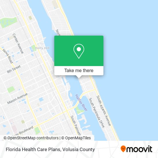 Florida Health Care Plans map