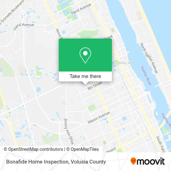Bonafide Home Inspection map