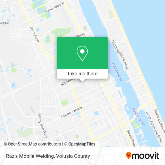 Raz's Mobile Welding map