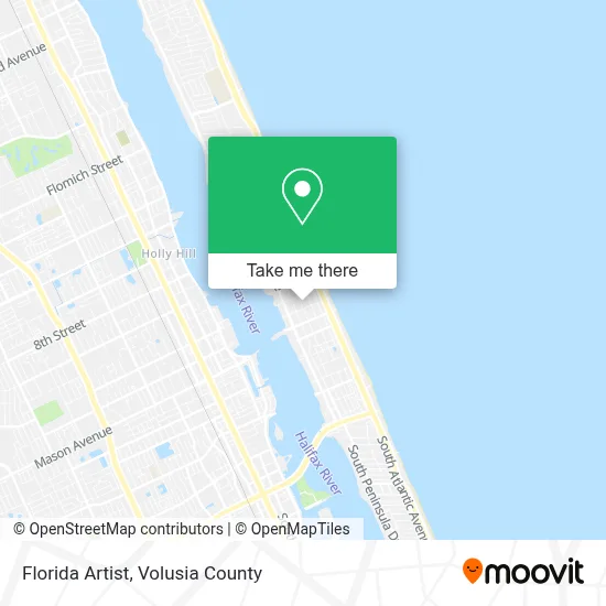 Florida Artist map