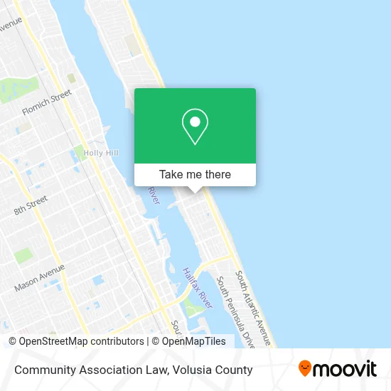 Community Association Law map