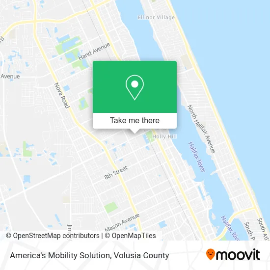 America's Mobility Solution map