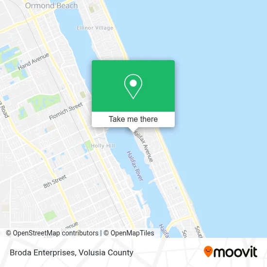 Broda Enterprises map