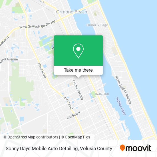 Mapa de Sonny Days Mobile Auto Detailing