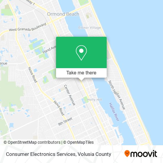 Consumer Electronics Services map