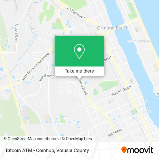 Bitcoin ATM - Coinhub map
