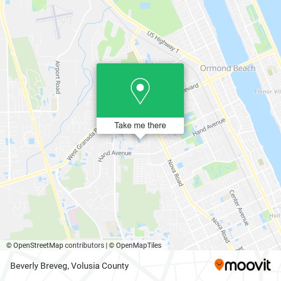 Mapa de Beverly Breveg