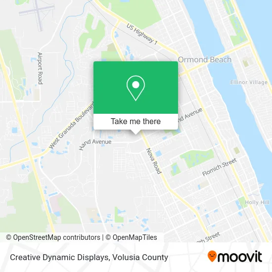Creative Dynamic Displays map