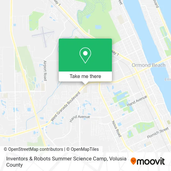 Inventors & Robots Summer Science Camp map