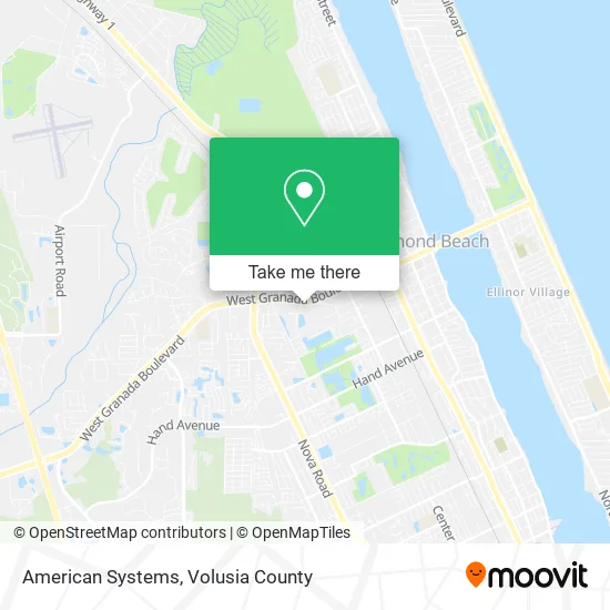 American Systems map