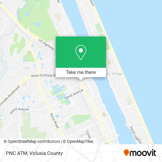 PNC ATM map