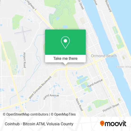 Coinhub - Bitcoin ATM map
