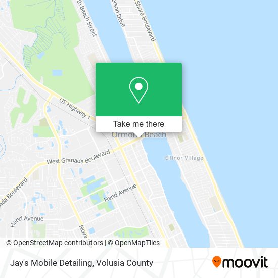Jay's Mobile Detailing map