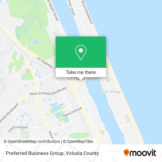 Preferred Business Group map