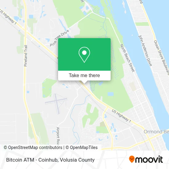 Bitcoin ATM - Coinhub map
