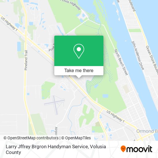 Mapa de Larry Jffrey Brgron Handyman Service