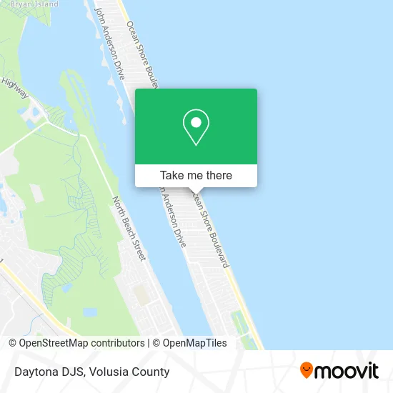 Daytona DJS map