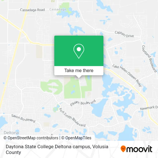 Daytona State College Deltona campus map
