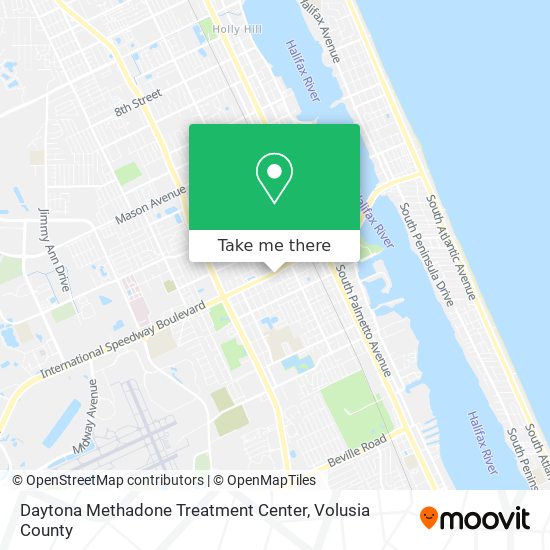 Mapa de Daytona Methadone Treatment Center