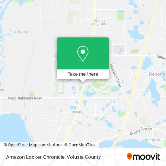 Amazon Locker-Chronicle map