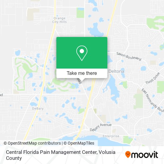 Mapa de Central Florida Pain Management Center