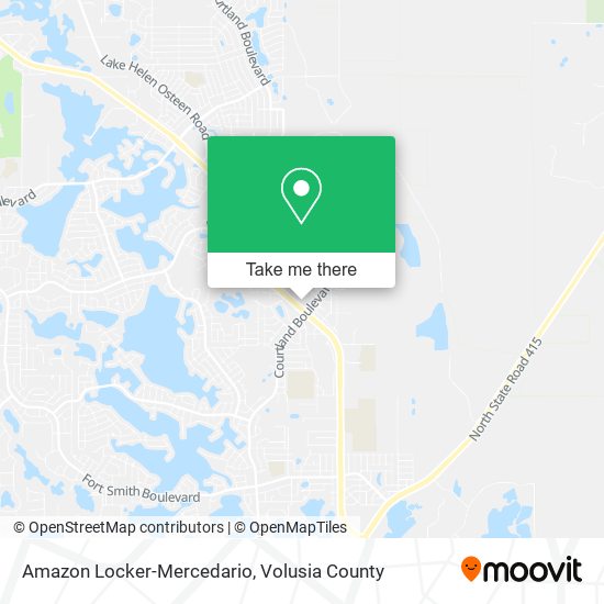 Mapa de Amazon Locker-Mercedario