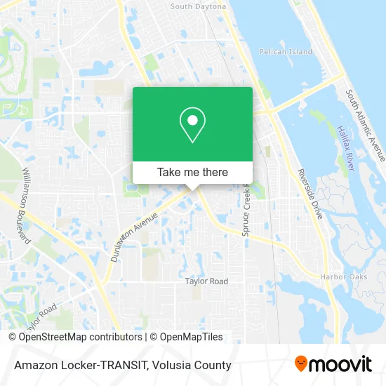 Amazon Locker-TRANSIT map