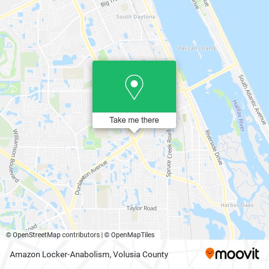 Mapa de Amazon Locker-Anabolism