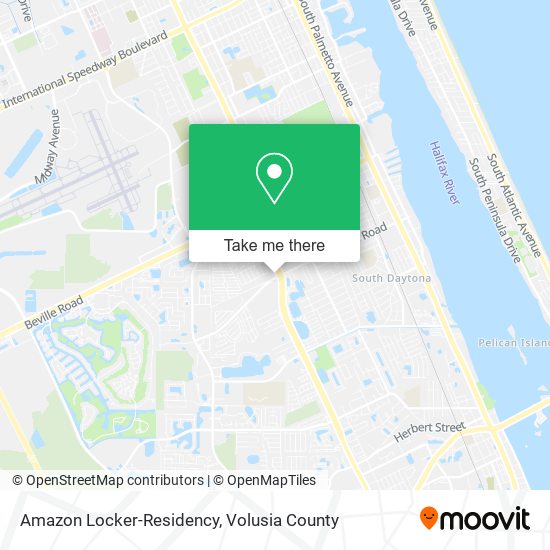 Mapa de Amazon Locker-Residency