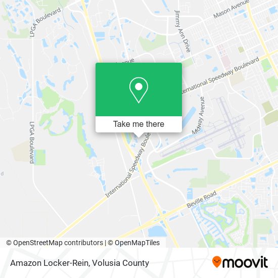 Amazon Locker-Rein map