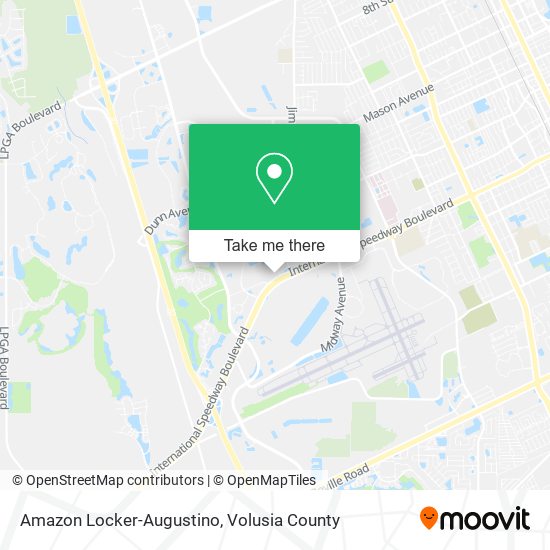 Mapa de Amazon Locker-Augustino