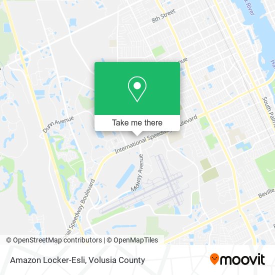 Mapa de Amazon Locker-Esli