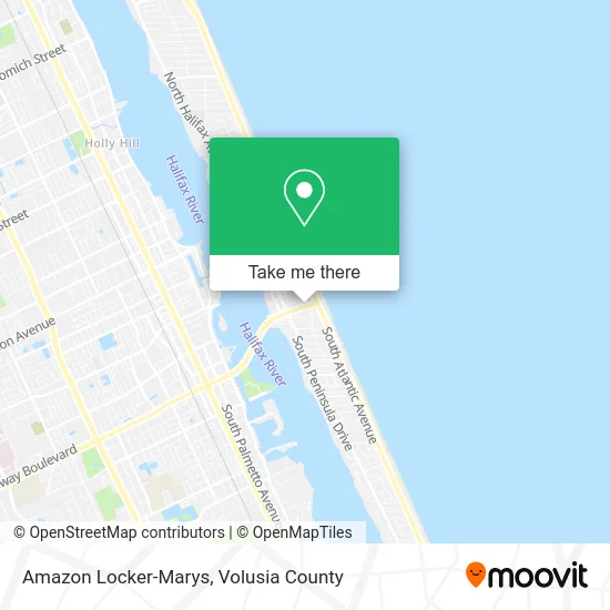 Amazon Locker-Marys map