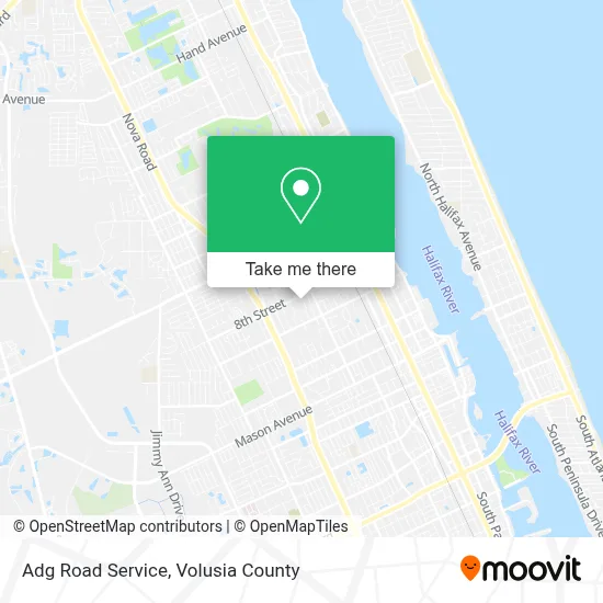 Adg Road Service map