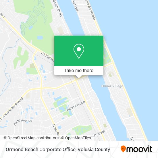 Mapa de Ormond Beach Corporate Office