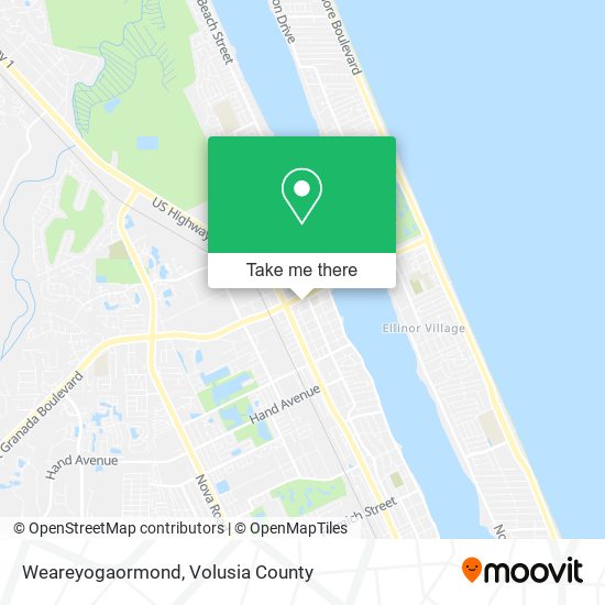 Weareyogaormond map