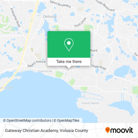 Mapa de Gateway Christian Academy