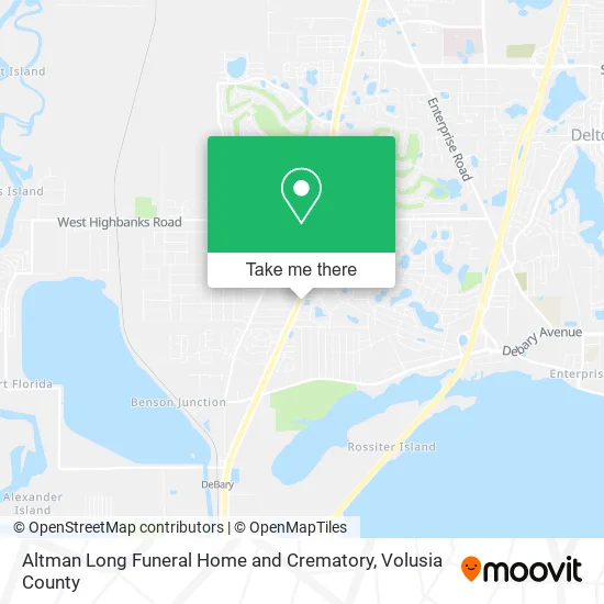 Altman Long Funeral Home and Crematory map
