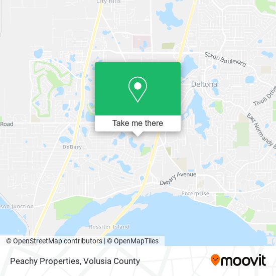 Peachy Properties map